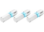 Bit 2204N-6/3 ∙ 1/4 Di Pollice (6,3 Mm) Esagono Pieno ∙ Profilo Esagonale Interno ∙ 3 Pezzi ∙ Sw 6 Mm