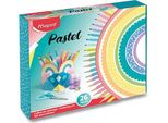 Maped 899808 Set Da Disegno Maped Pastel Kids, 26 Pezzi, In Confezione Regalo