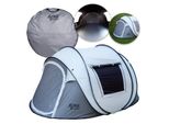 Acra Outdoor ST31 Tenda Autopieghevole Per 2-3 Persone/2Sec - Argento Con Oscurante