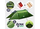 Tenda Turistica Ultraleggera Acra ST32 Per 2 Persone - Verde