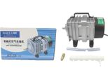 Pompa D'aria Hailea, Potenza 60W, Struttura In Acciaio Inox, ACO-328 60W, Adattatore Ue 220V 50Hz