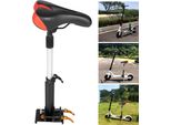 Sella Per Scooter Elettrico, Altezza Regolabile 45-65 Cm, Design Leggero, Sella Inpoliuretanoconfortevole