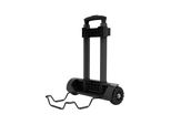Carrello Manuale Pieghevole, Design Leggero, Regolabile In Altezza, Nero
