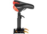 Sedile Per Scooter Elettrico, Design Ergonomico, Regolabile In Altezza, Nero E Rosso