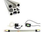 Piegatrice Per Pvc Acrilico Da 1500W, Controllo Della Temperatura Regolabile, Design Portatile, Lunghezza Effettiva Di Riscaldamento 1220 Mm