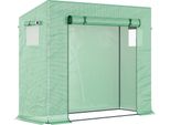Serra Da Giardino, Struttura In Acciaio Resistente, Copertura Resistente Ai Raggi Uv, Verde