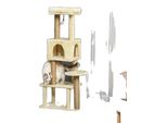 Albero Per Gatti, Materiale In Legno, Quattro Piani