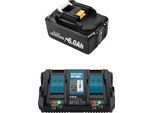 Batteria Ricaricabile, Capacità 6000Mah, Compatibilità Con Utensili Da 18V, Set 1