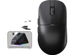 Mouse Senza Fili, 42000 Dpi, Connettività USB-C E Bluetooth, Aj159Pblack