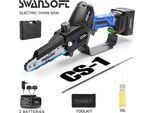 Motosega, Motore Brushless, A Batteria, CS-1 B Con Asta, Due Batterie