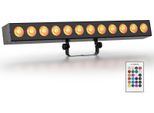Wallwasher, Rgbwa+Uv, Telecomando, Nero, Spina Ue