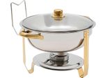 Chafing Dish, Grande Capacità, Resistente Al Calore, Oro