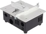 Mini Sega Da Banco In Lega Di Alluminio - Sega Elettrica Per Legno - 96 W - 5000 Giri/Min - Lama Da 63 Mm - Profondità Di Taglio 15 Mm - 220 V Ac - Per Legno E Fai Da Te - Giallo Chiaro