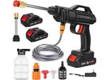 Idropulitrice, Design Cordless, Alta Efficienza, Con 2 Batterie, Elettrica