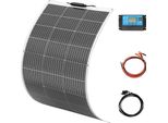 Pannello Solare, Alta Efficienza, Design Flessibile, Set Da 12V 100W