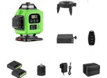 Livella Laser, 16 Linee, Telecomando Bluetooth, 2X Batteria Spina Ue
