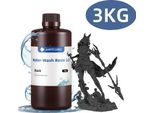 Resina Lavabile In Acqua, Basso Odore, Alta Precisione, Nero 3 Kg