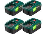 Batteria Ricaricabile, Alta Capacità 6000Mah, Compatibile Con Gli Utensili Bosch, 4 6.0AH, 18V