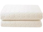 Coperta Elettrica, Doppio Strato In Pile, Protezione Dal Surriscaldamento, Colore Beige, 150X80Cm