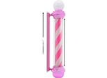 Lampada A Palo Per Barbiere, Design Rotante, Led Ad Alta Efficienza Energetica, Rosa