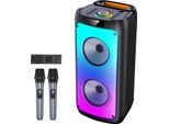 Macchina Per Karaoke, Doppio Microfono, Altoparlante Bluetooth Portatile, T10-T