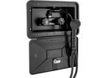 Box Doccia Da Esterno Per Camper, Set Con Soffione E Interruttore Caldo/Freddo, Nero