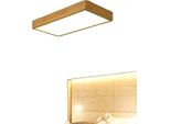 Plafoniera, Finitura Legno, Led Ad Alta Efficienza Energetica, 1 Testa 24W, Tricolore