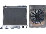 Radiatore In Alluminio, Adatto A Chevy C10/C20/C30 1963-1966, Dimensioni Nucleo 580 Mm X 440 Mm, Dimensioni Totali 640 Mm X 570 Mm, 3 File, Ingresso/Uscita 45 Mm