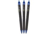 Pilot Frixion Point Clicker 05 / 0,25 Mm, Blu - Confezione Da 3 Pezzi