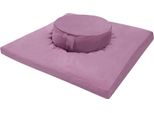 Cuscino Da Meditazione, Design Ergonomico, Materiali Resistenti, Lila