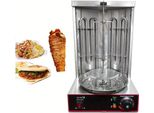 Girarrosto Elettrico, Funzione Di Rotazione Automatica, Struttura In Acciaio Inox, Argento