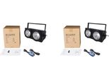 Faretto Da Palco, 200W Cob, Controllo Dmx, 2 Pezzi, Spina Ue