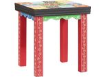 Vidaxl Tavolino Da Salotto Brown 50 X 50 X 50 Cm Legno Massiccio Mango