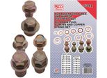 Bgs Assortimento Di Viti Per Coppa Dell'olio E Anelli Di Tenuta In Rame 534 Pezzi - 8118