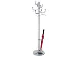 Appendiabiti Kerkmann Sierra, 8 Ganci, Alluminio Argento