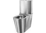 Delabie Wc Monobloco S21 Mit SpüLkasten Edst. 1.4301 Satiniert