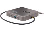 Startech.Com Adattatore Multiporta USB-C - Docking Station Usb Type-C Doppio Video Hdmi 4K 60Hz, Hub USB-A USB-C A 2 Porte 10Gbps, Pd 100W, Gbe, Sd, Cavo Da 56Cm - Mini Dock