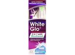 White Glo Dentifricio Sbiancante Con Collutorio 2In1 150G + Spazzolino