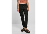 DáMské Kalhoty Urban Classics Donna Pantaloni Da Jogging A Vita Alta Nero - 5XL