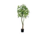 Pianta Artificiale Pachira Aquatica - Castagno Fortunato 180 Cm - Decorazione Perfetta Per Ogni Casa E Ufficio