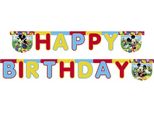 Disney - Bandiera, Buon Compleanno SG28316 (Taglia Unica) (Giallo/Rosso/Blu)