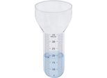 Vetro Di Ricambio Per Pluviometro Xxl - Circa 17 Cm - Scala 35Mm/M2 - Misuratore Di Precipitazioni