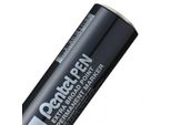 Pentel N50XL Marcatore Permanente Punta Smussata Nero 6 Pz
