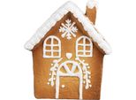 Casa Di Pan Di Zenzero Clayre & Eef 14X12X15 Cm In Ceramica Marrone