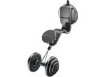 Forcell F-Grip Magflex Supporto Per Telefono Cellulare Su Parabrezza/Console Centrale/Fessura Di Ventilazione Magnetico Nero