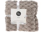 Coperta / Copriletto Bumpy 150X125 Cm, Tortora