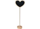 Lavagna Clayre & Eef 8X5X27 Cm Legno Nero