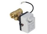 Valvola A Sfera A 3 Vie DN20, 3 Fili, 2 Comandi, Valvola A Sfera Motorizzata In Ottone, Ac 220 V, Filettatura Femmina Da 3/4 Di Pollice