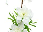 Delphinium Artificiale Bianco 95Cm Decorazione Floreale In Seta