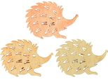 Decorazione Da Tavola Autunno Riccio Spargere Decorazione Legno 72 Pezzi Colorati 4X3Cm
